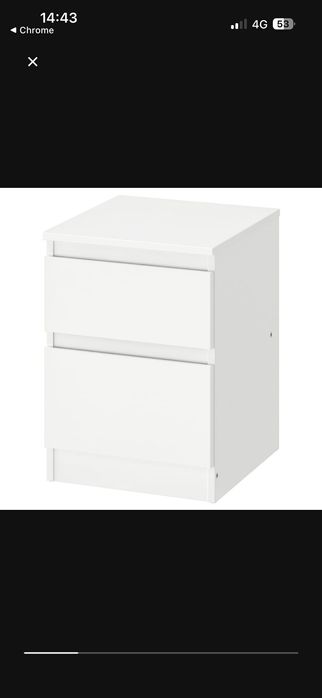 2 mesas de cabeceira Kullen.