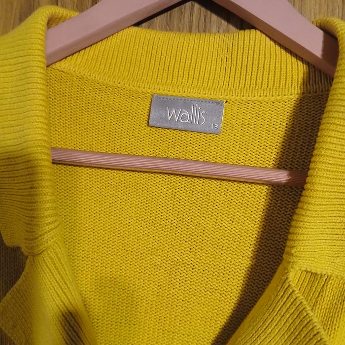 Sweter żółty,  Wallis
