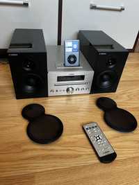 Yamaha CRX330 plus glosniki Yamaha pliot iPod Hi Fi zestaw audiofila