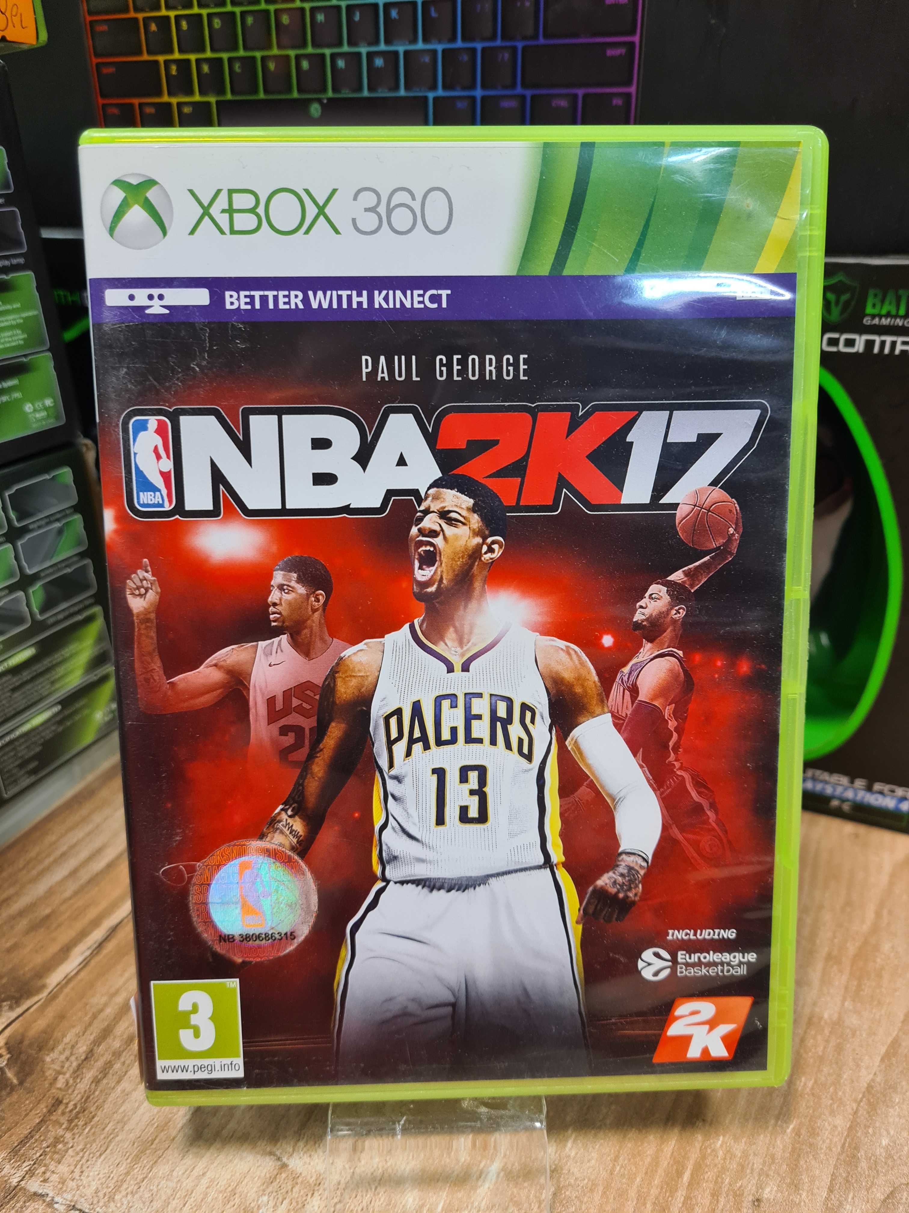 NBA 2K17 XBOX 360, Sklep Wysyłka Wymiana
