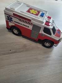 Duży ambulans 33cm z dźwiękiem I światełkami