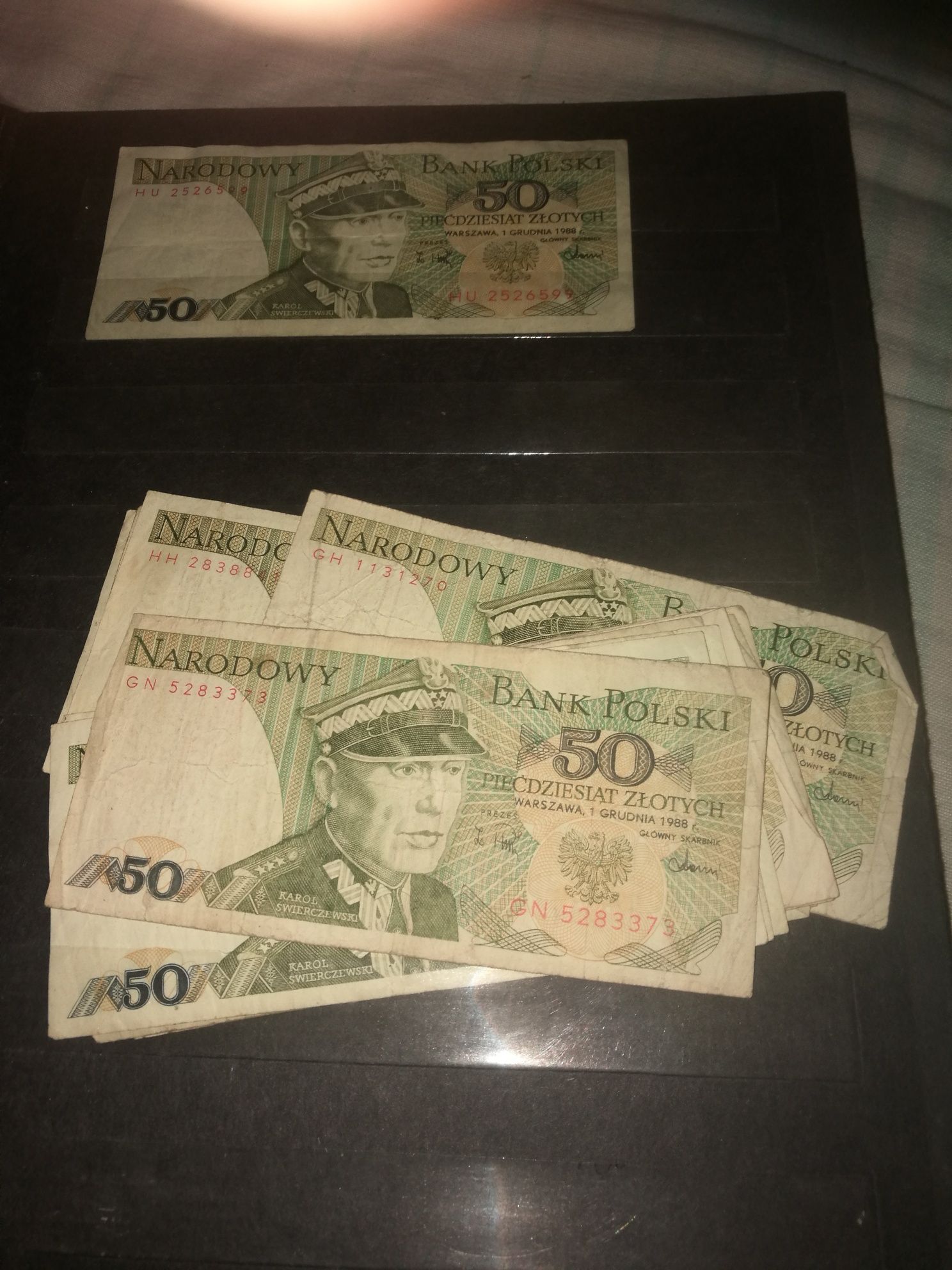 Ķolekcja monet i banknoty PRL