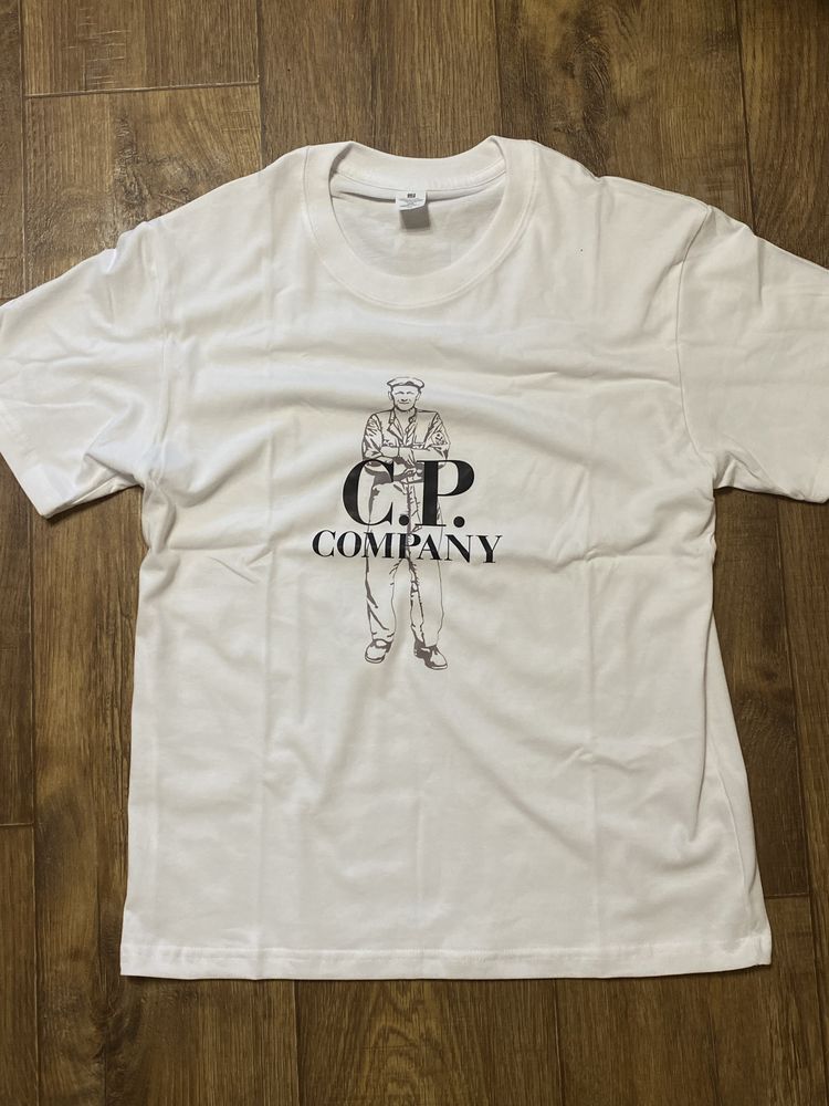 Біла футболка C.P Company