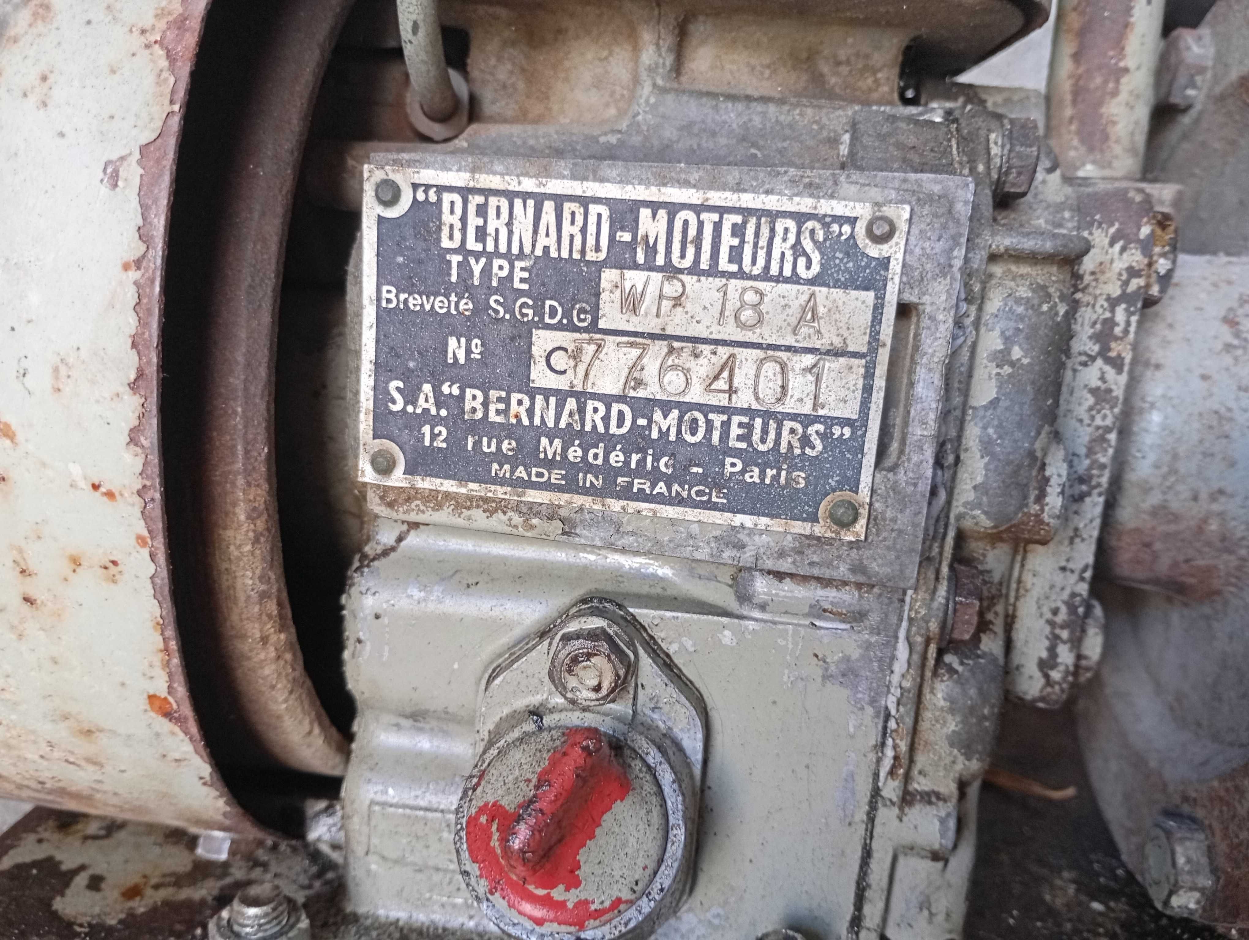 Motor de rega Bernard