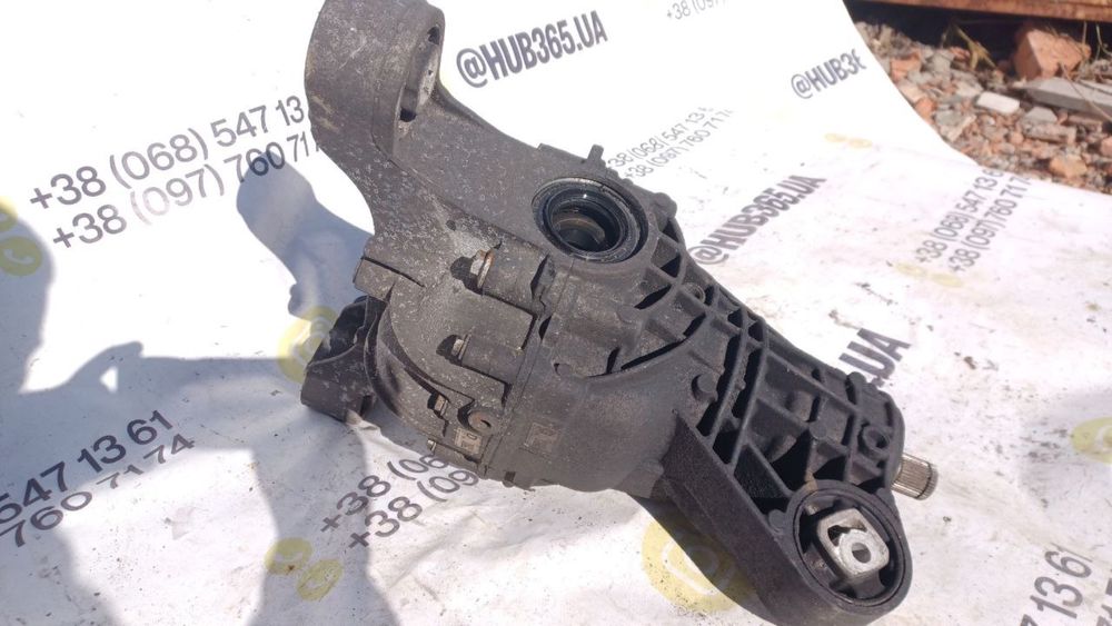 Задній міст, редуктор, піввісь