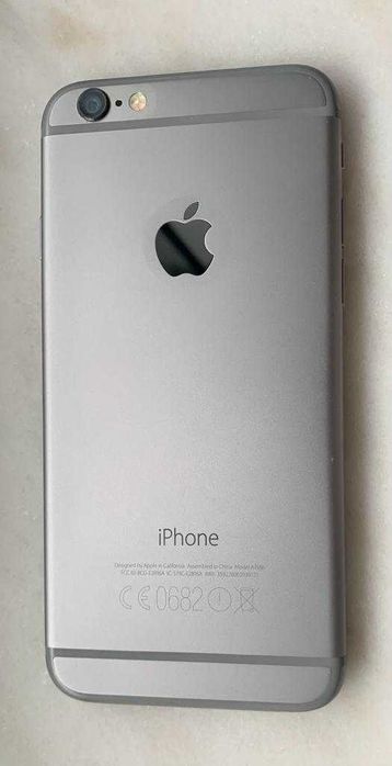 iPhone 6, 64GB, Space Gray, desbloqueado, ótimo estado