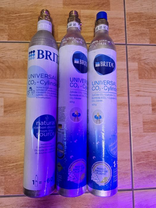Universal CO2 cylinder. pusta butla do Sodastream Brita