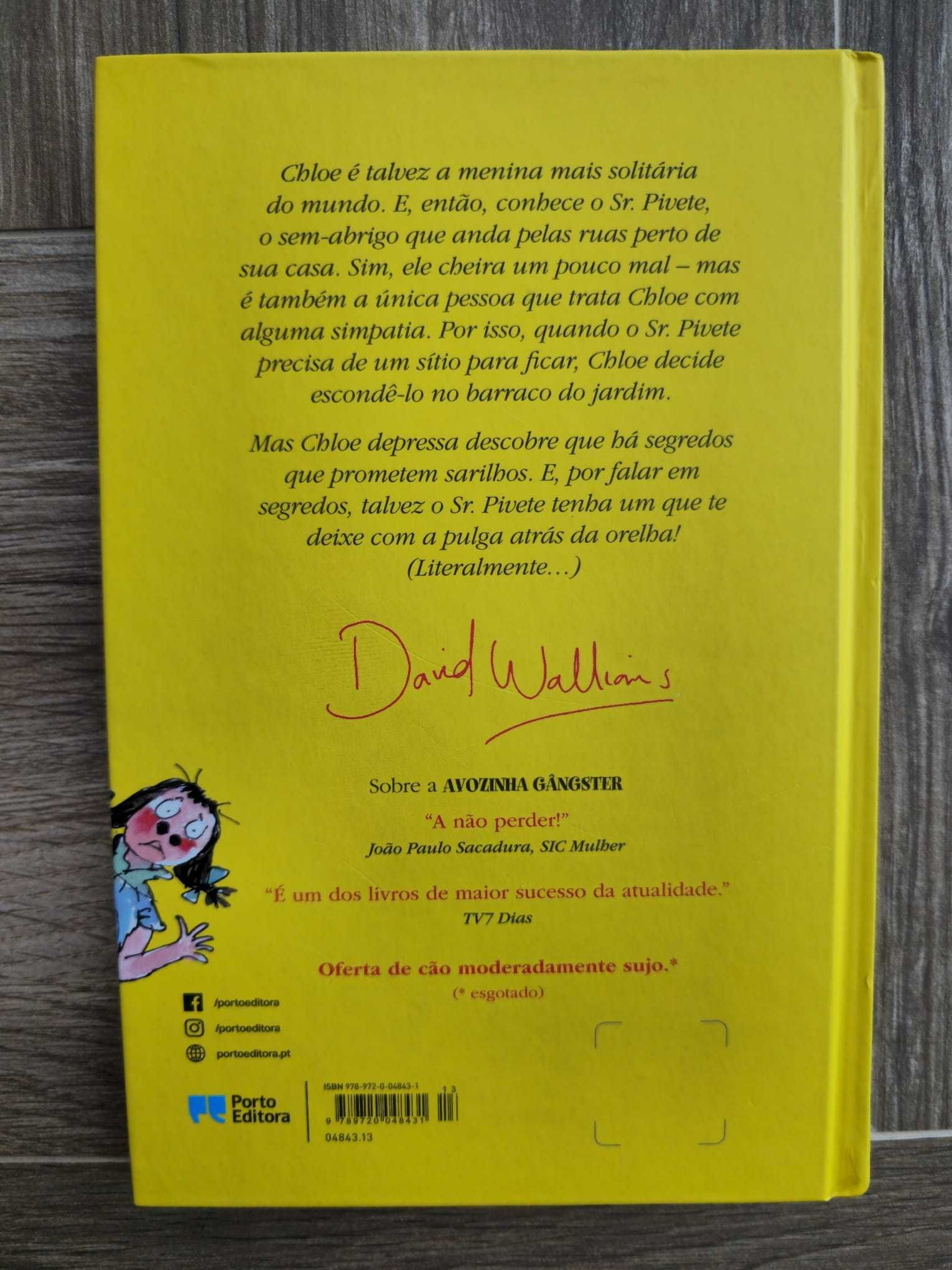Sr. Pivete - David Walliams - portes correio editorial incluídos