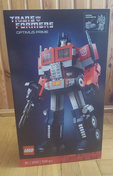 LEGO 10302 Icons Creator Expert - Optimus Prime NOWE Wrocław