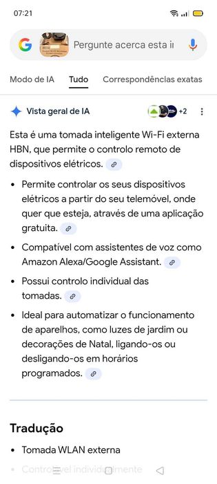 Tomada inteligente Externa+Artigos. Oportunidades