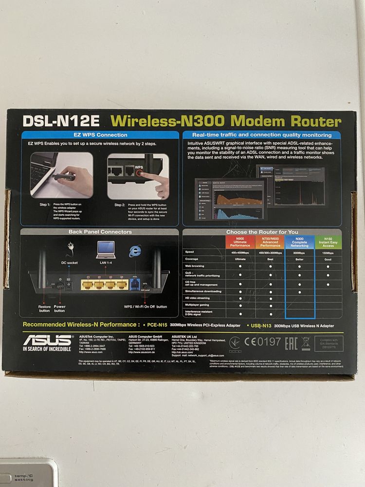 Ruter Asus DSL-N12E