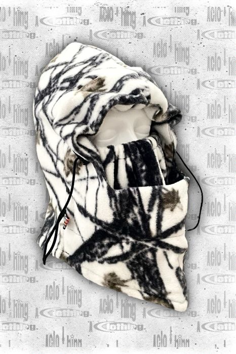 Balaclava Kominiarka Kamuflaż Maska Ciepła Myśliwska Śnieżne Realtree