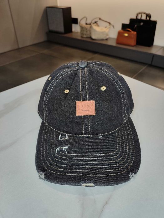 Кепка Acne Studios Cap Denim Black