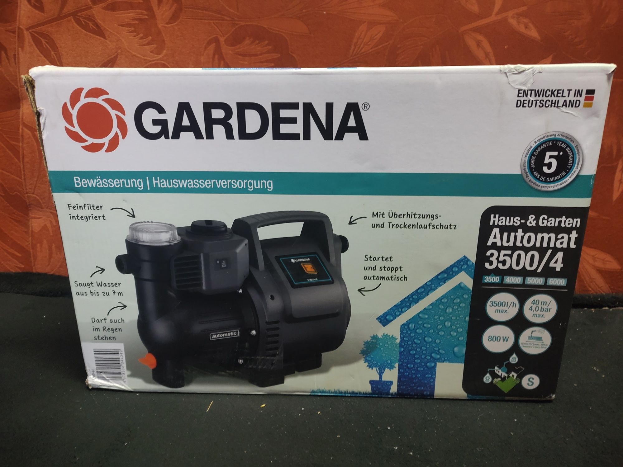 Hydrofor Gardena Classic 3500/4