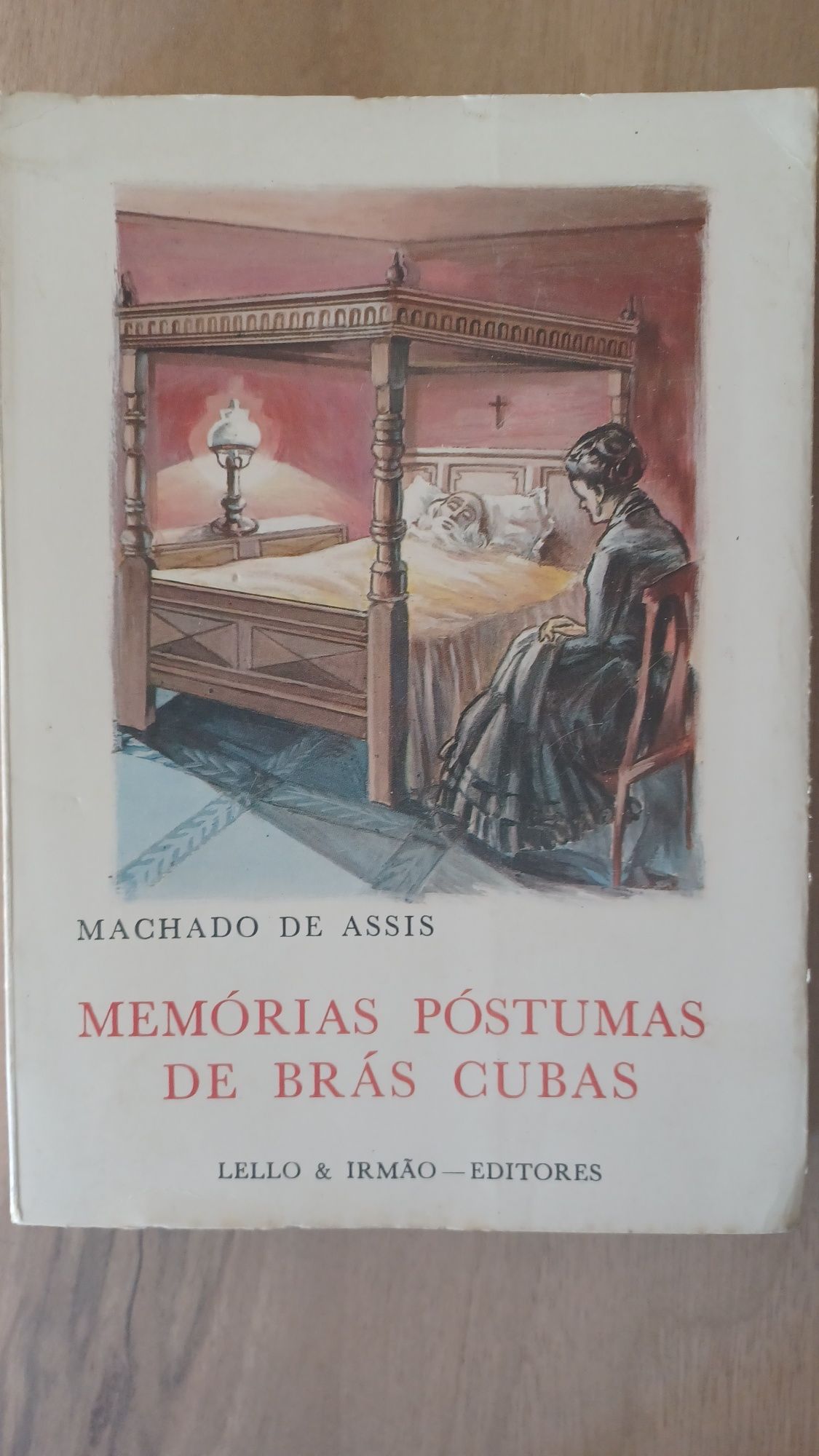 Livro "Memórias Póstumas de Brás Cubas" de  Machado de Assis