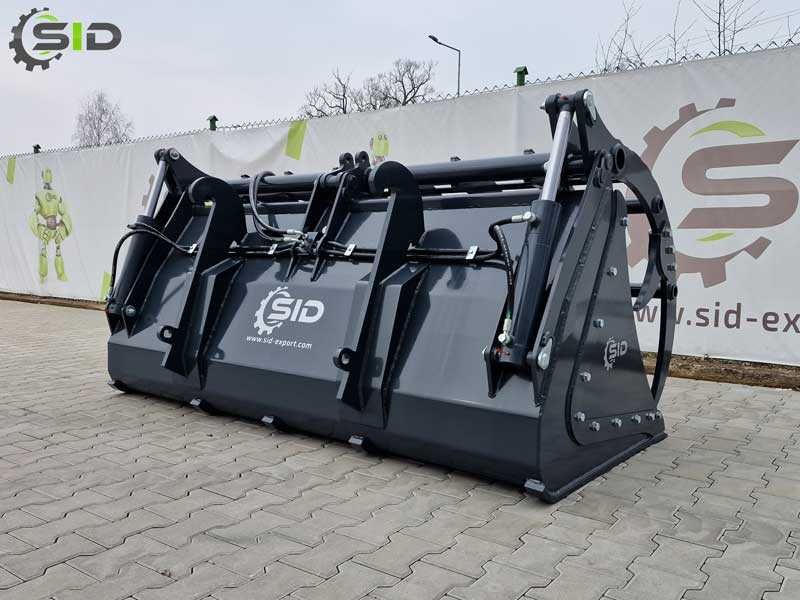 Łyżko krokodyl ząb palony XL 2,2 m, 1,67 m3 SID