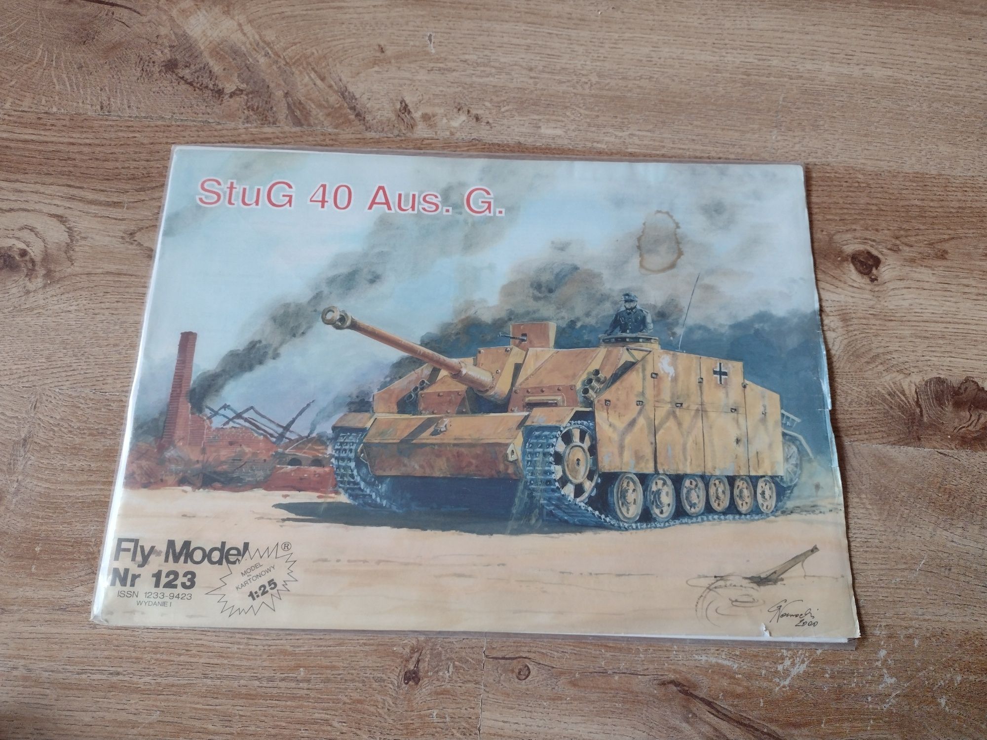 Model Kartonowy Fly Model Stug 40 Aus G