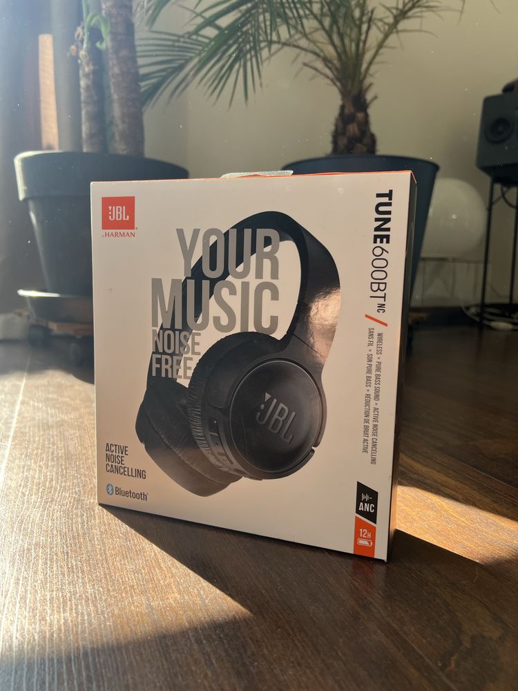 JBL Tune 600BTNC - Słuchawki bezprzewodowe Bluetooth z ANC
