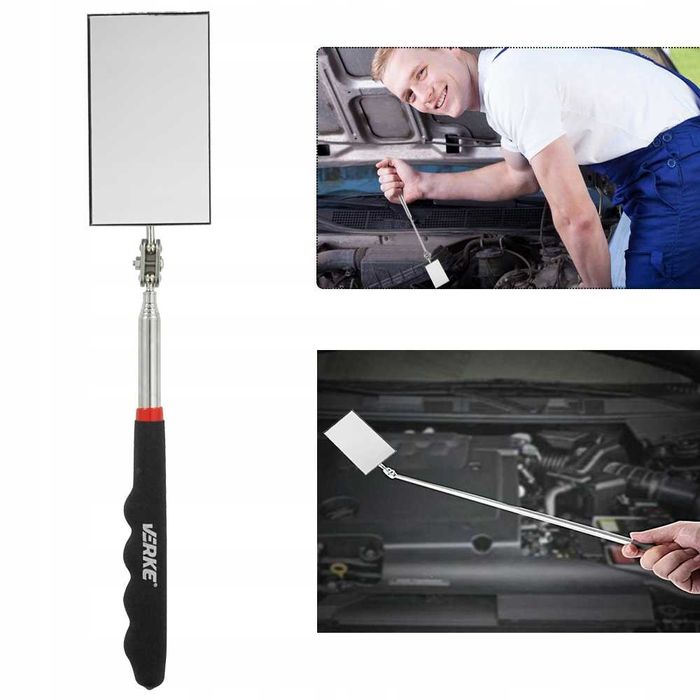 Lusterko teleskopowe inspekcyjne warsztatowe lustro kominiarz