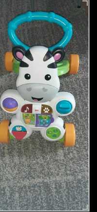 Fisher price pchacz chodzik plus pudełko