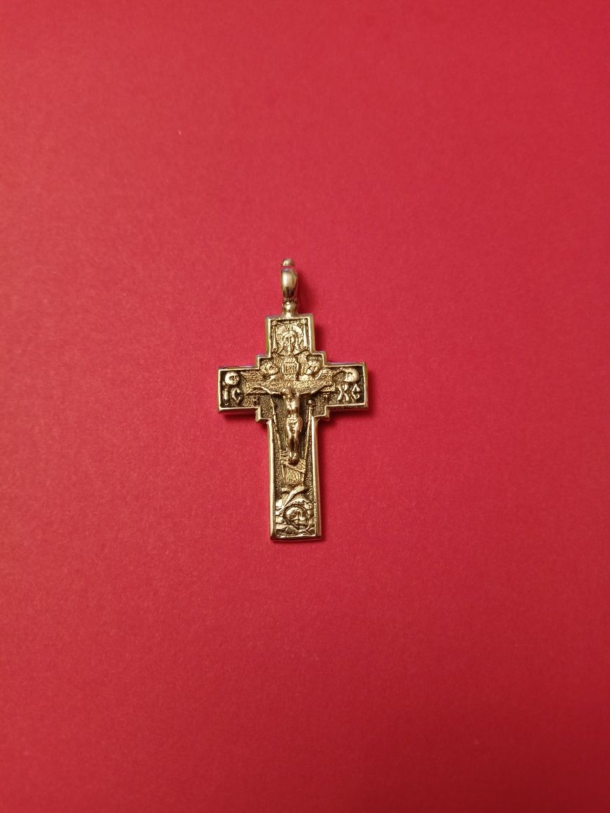 Krzyżyk prawosławny srebrny pr. 925