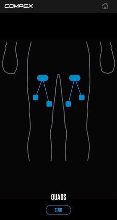 Electroestimulador muscular Compex MINI