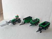 Klocki LEGO traktor przyczepy rolnicze farma