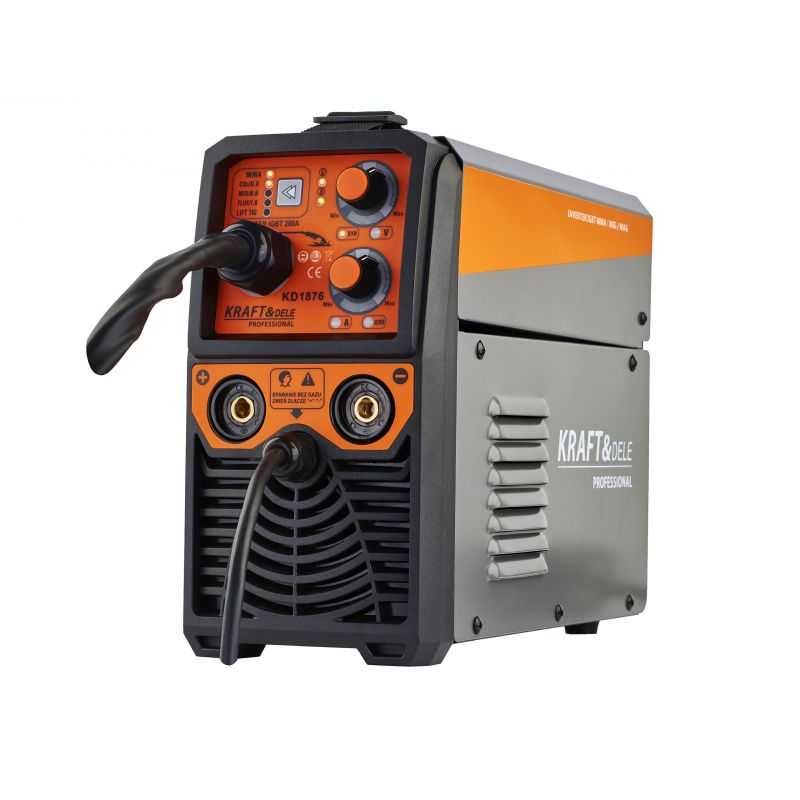 Spawarka inwertorowa 200A migomat MIG MAG MMA TIG FLUX IGBT 4w1