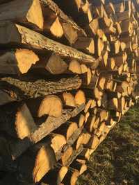 Drewno kominkowe opałowe buk dąb brzoza świerk