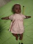 Boneco boneca careca Nenuco 62cm reborn