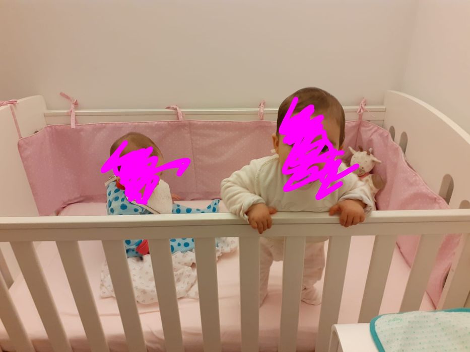 Berço/cama de bebé + colchão