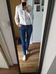 Spodnie jeansy Lee XS