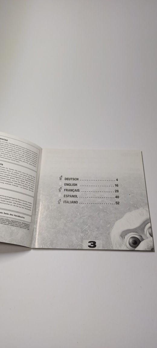 Yetisports Deluxe manual instrukcja książeczka ps1 Psx PsOne