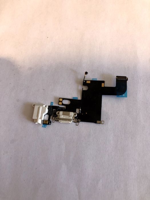 Taśma / złącze ładowania z mikrofonem iPhone 6 – szary lub biały port