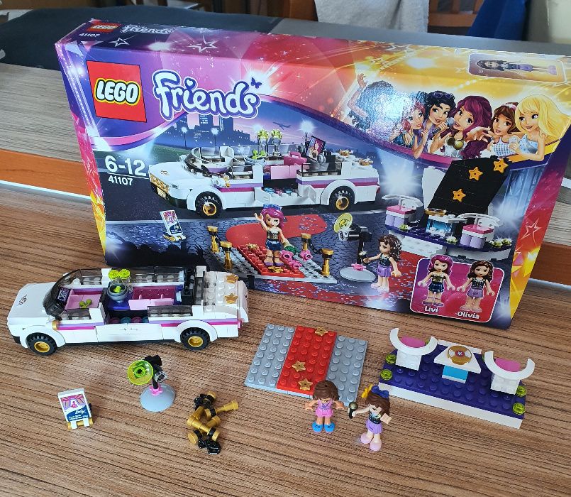 Klocki lego friends Limuzyna gwiazdy pop 41107