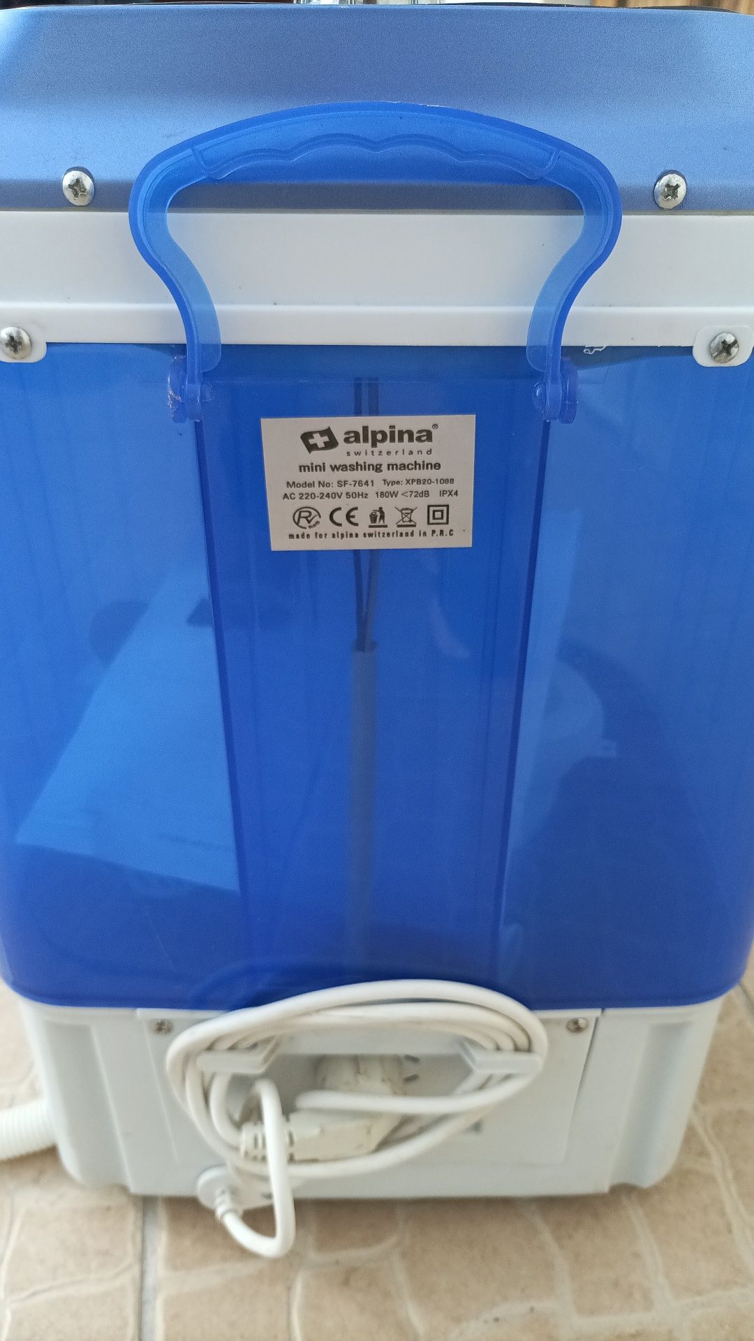Máquina lavar roupa portátil