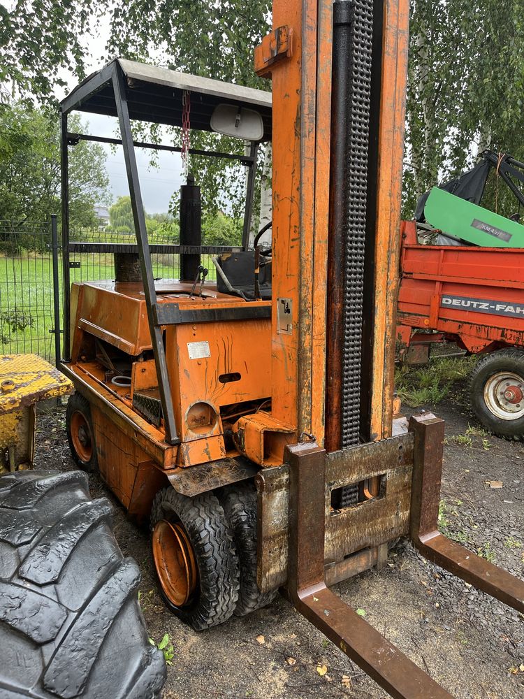 Wózek widłowy widlak Takraf Ifa DDR 6ton, podnosnik 3200kg