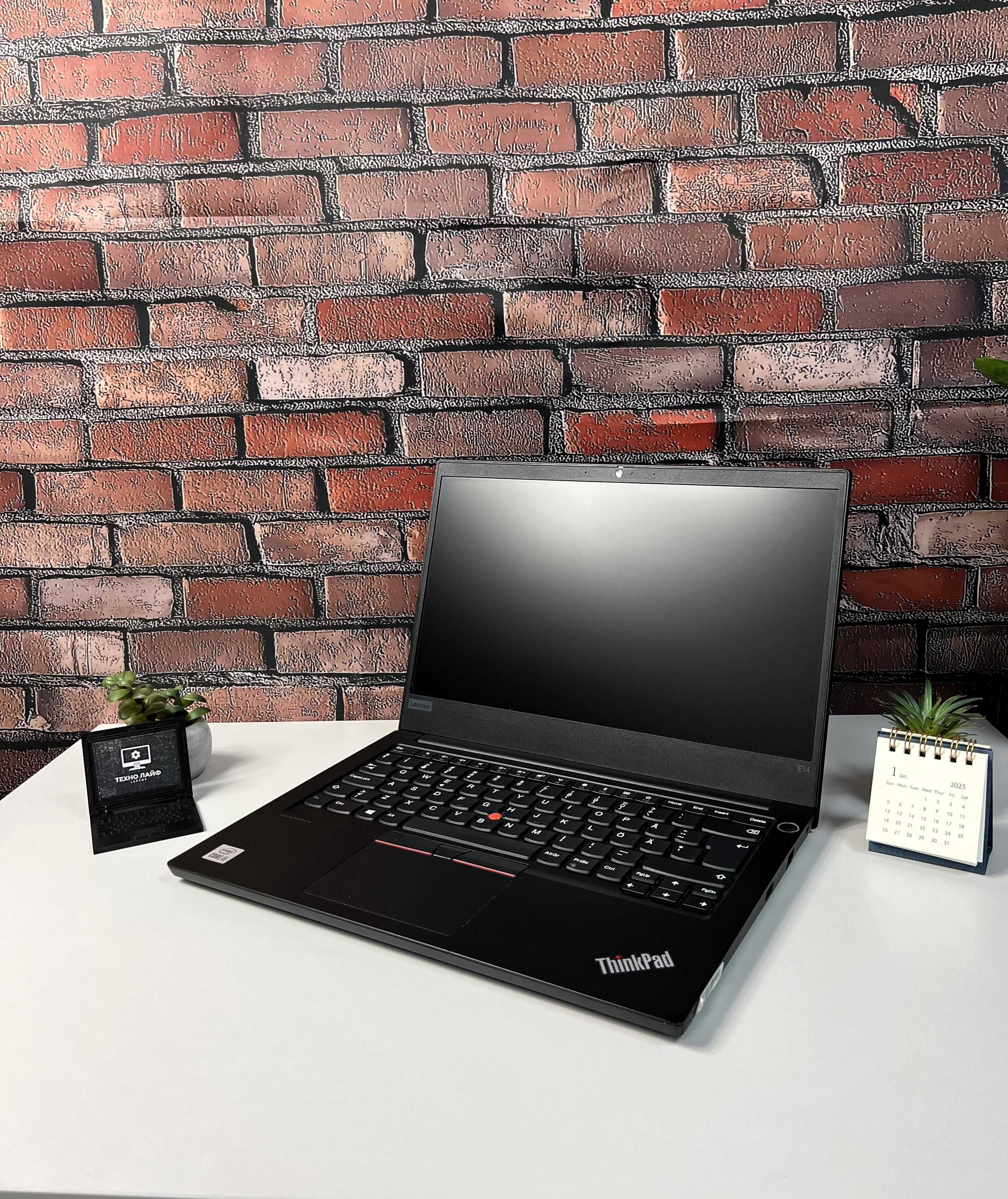 Ноутбук Lenovo ThinkPad E14·i5-10210U·16GB+SSD256·IPS·Гарантія·2020рік