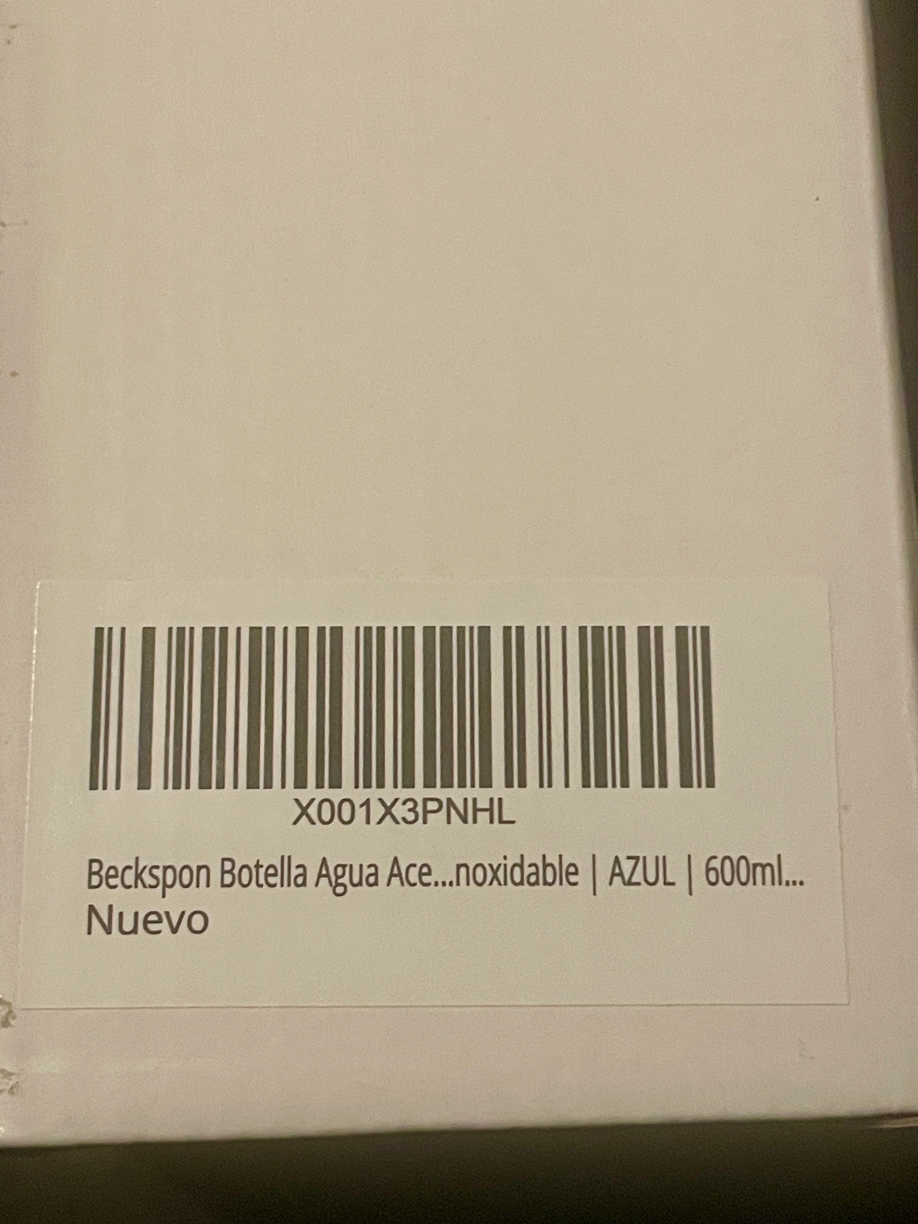 Bidon, termos Beckspon
