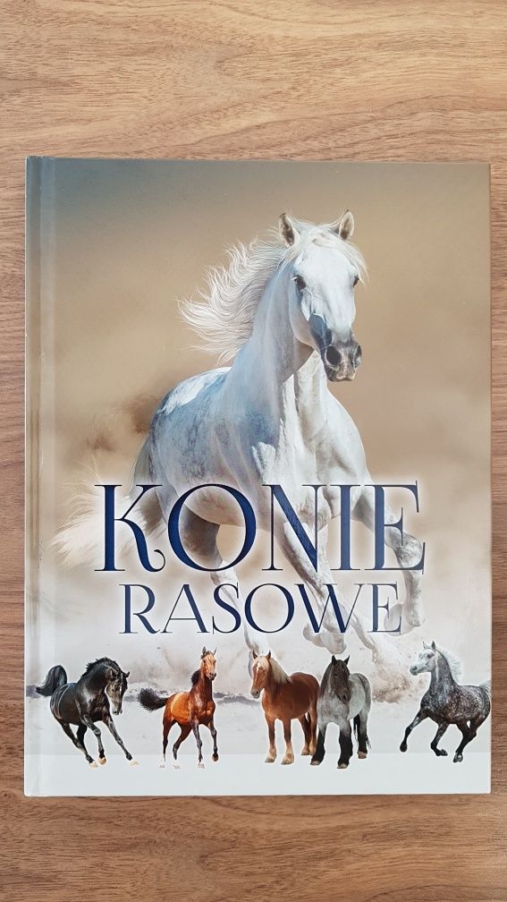 Ksiązka album Konie Rasowe