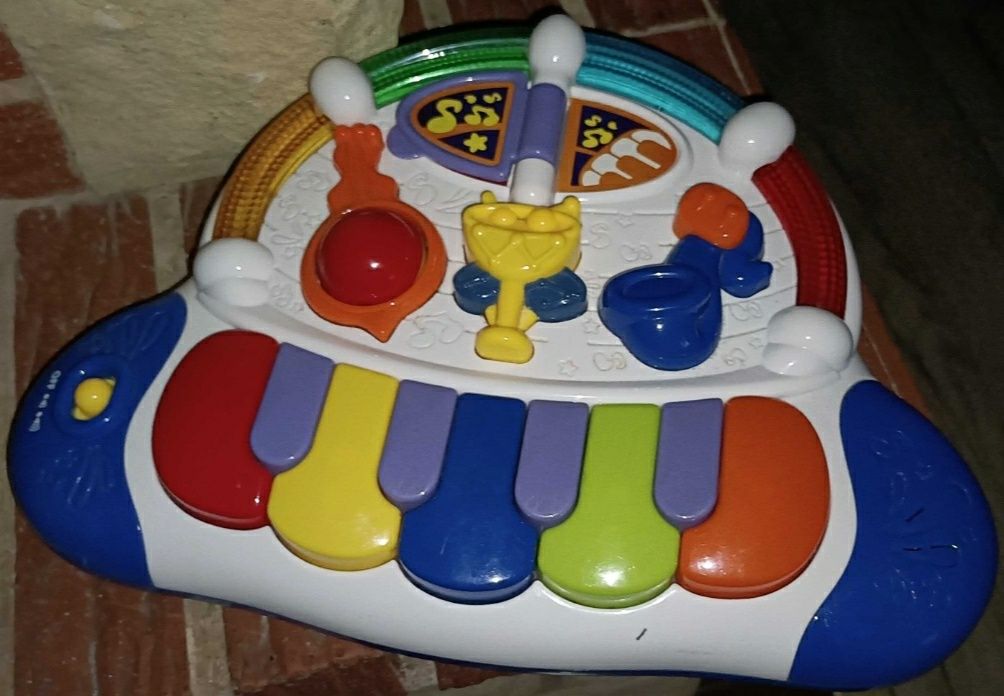 Little Learner Jukebox Piano zabawka muzyczna interaktywna