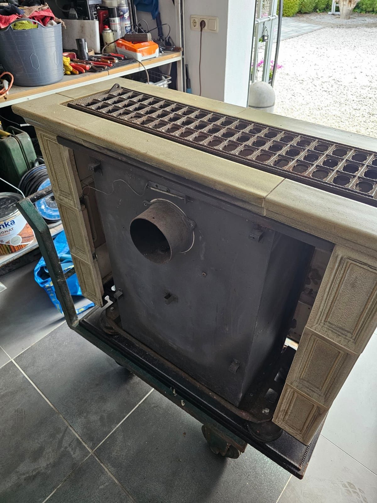 Kominek wolnostojący 95 x 37,5 x 85,5