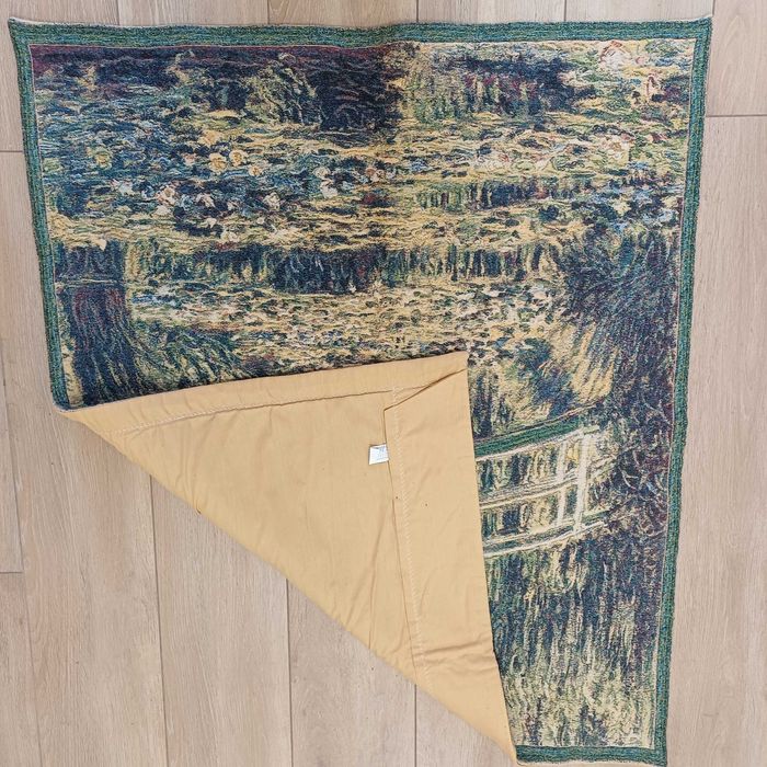 Gobelin inspirowany Claude Monet „Le Pont Japonais”–90%Wełna.