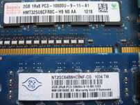 Pamięć RAM 26 GB PC3-10600U 8x Hynix 5x Nanya=13 sztuk cena za całość.