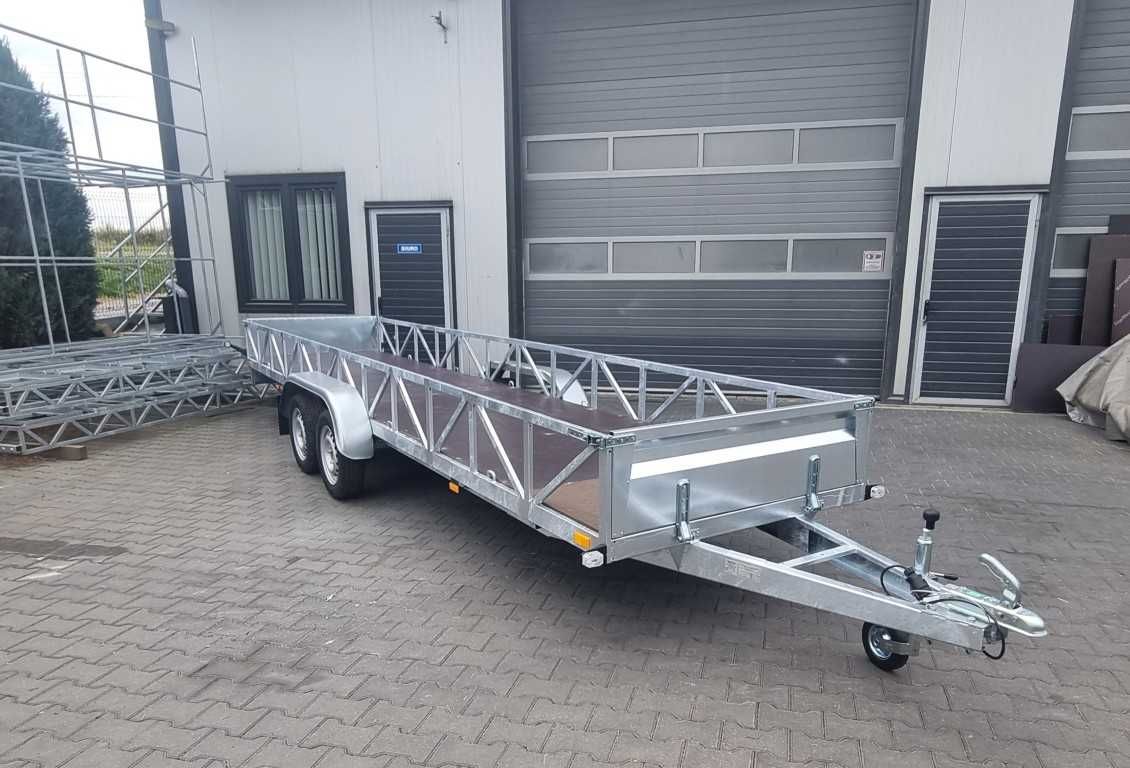 Przyczepka samochodowa dłużyca 610x130 750 kg Producent - TRANSPORT
