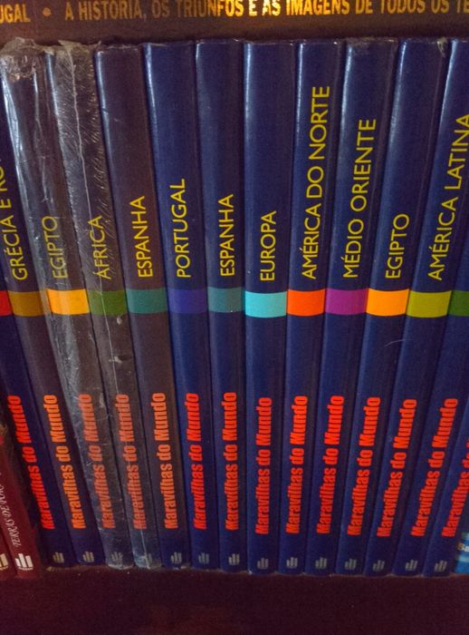 Vários livros de coleção