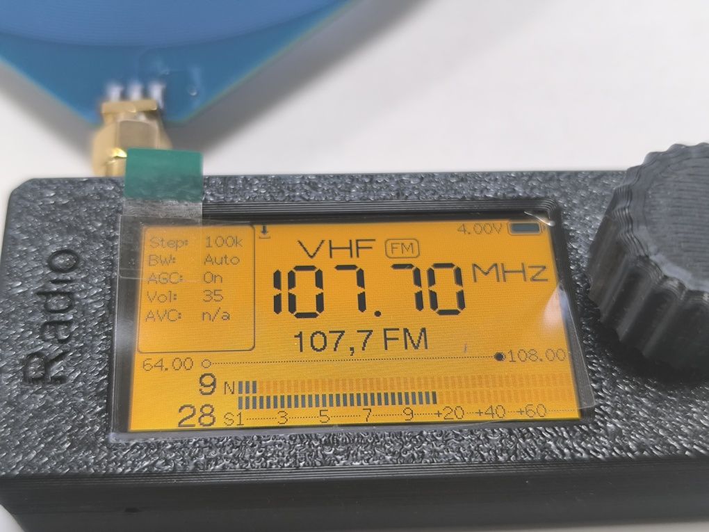 Радіо ATS mini DSP V2 Si4732 0.5-108MHz IPS MW,LW,SW,AM,USB,LSB,SSB,FM