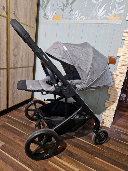 Коляска Cybex Balios S 3 в1 BLK Stone grey