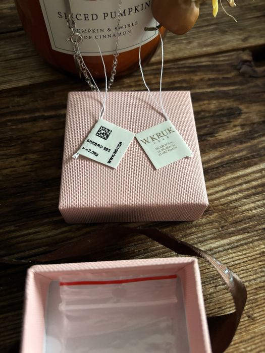 Komplet biżuterii W.KRUK Nowy metka