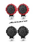 2 Farois de Led 51W 3800LM IP67 Jipe/Off Road/4x4 (2 Cores) | NOVOS